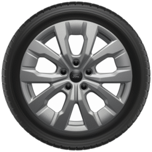 Zimsko platišče iz lahke zlitine 17" 5 x 2-kraki, srebrno